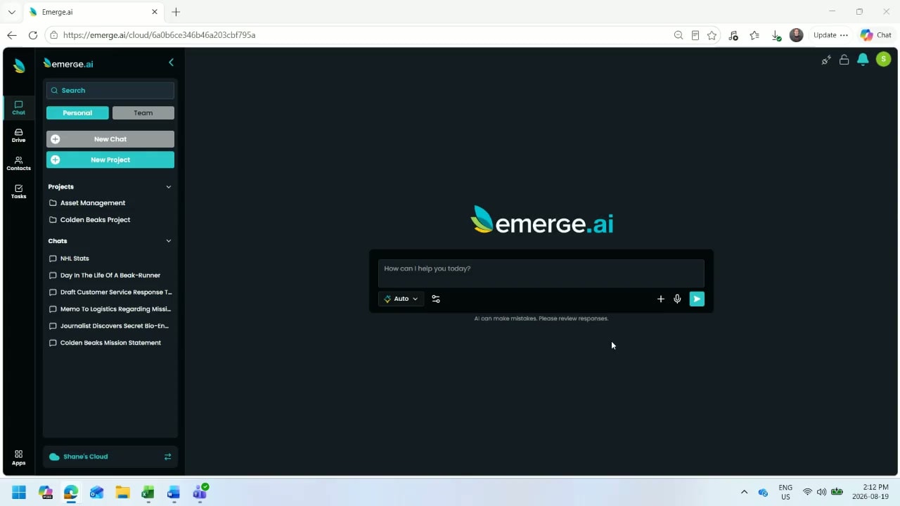 How to Set Up Instructions in Emerge.ai